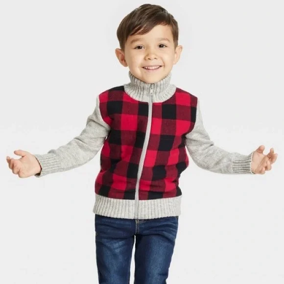 Pull Cat & Jack Enfant - Taille 3T - Bleu Marine - Occasion Très Bon état